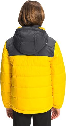 THE NORTH FACE Boys' Reversible Mount Chimbo Full Zip Hooded Jacket, Lightning Yellow, Small in Saudi Arabia