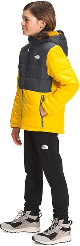 THE NORTH FACE Boys' Reversible Mount Chimbo Full Zip Hooded Jacket, Lightning Yellow, Small in Saudi Arabia