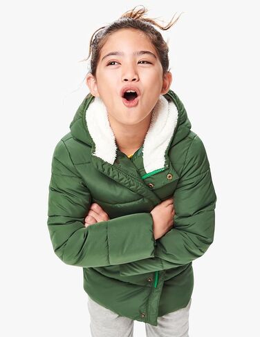 Primary Kids Parka Puffer Coat, Water-Repellent and Windproof, Made with 100% Recycled Materials in Saudi Arabia