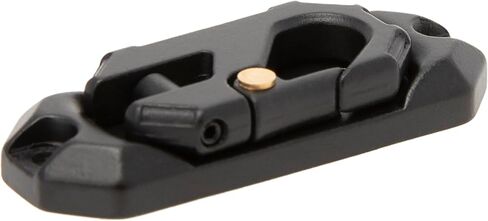 Meus Racing RC Simulation Winch Fairlead Metal Winch Fairlead Hawse for RC Model Car Parts (Black) in Kuwait