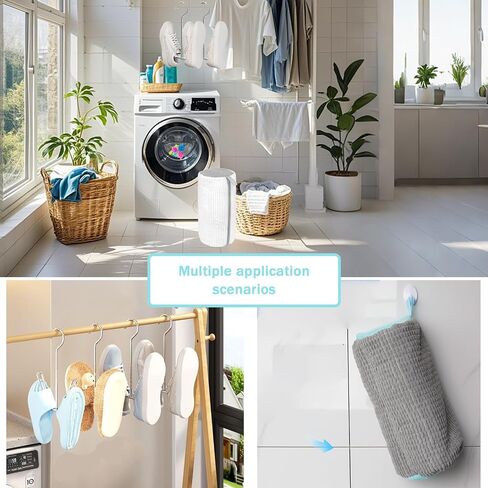Shoe Washing Machine Bag- Reusable Shoe Washing Machine Bag, With 2 Drying Racks 12 Cleaning Ball, Sneaker Tennis Shoe Cleaner Kit, Quick Clean for Busy Families(Yellow 2pcs) in Saudi Arabia
