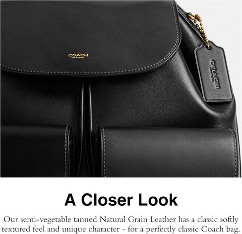 COACH Women's Crosby Backpack 28, B4/Merlot, Standard in Saudi Arabia