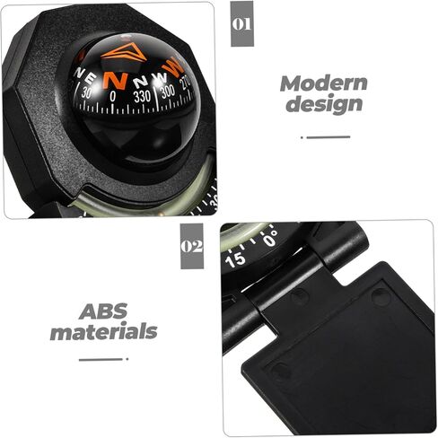 Toyandona Car Compass Ball لـ Dashboard Compass in Saudi Arabia