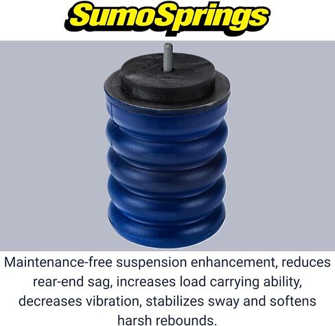 Supersprings SSR-601-40 | Sumosprings الخلفية لنيسان NV200 ، شيفروليه سيتي إكسبريس ، الأزرق ، 1000 رطل. in Saudi Arabia