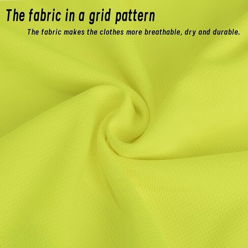 Safety Shirts for Men Construction Short Sleeve Quick Dry with Pocket Workwear, Class 3 High Visibility Shirts with Reflective Strips Black L 3PCS in Saudi Arabia