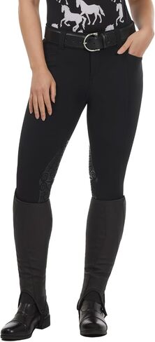 Kerrits Women's Affinity Pro Knee Patch Bechinges - مريح للفروسية عرض المؤخرة مع قبضة سيليكون آمنة in Saudi Arabia