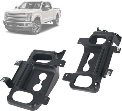 Front Bumper Lower Air Intake Duct Radiator Support Air Deflector Duct Cover Trim Panel Driver Passenger for Ford F-250 F-350 F-450 F-550 Super Duty King Ranch Lariat Platinum XL XLT 2017 2018 2019 in Saudi Arabia