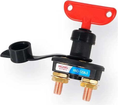 M10 Rotary Power Switch Auto Auto Car Reforted Offection Disconnector Disconnector Power Battery Cut Off Off to in Kuwait