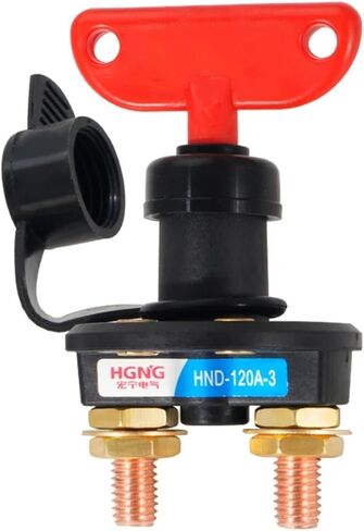 M10 Rotary Power Switch Auto Auto Car Reforted Offection Disconnector Disconnector Power Battery Cut Off Off to in Kuwait