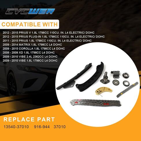 Timing Chain Kit with Oil Pump Gear 11317523884 Fits for 2006-UP 335i 435i M2 M3 M4 N51 N52 N54 N55 528 530 X3 X4 X5 X6 Z4 3.0L Repalce OE 11317523884 11417516128 in Saudi Arabia