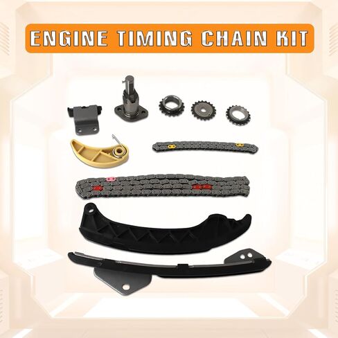 Timing Chain Kit with Oil Pump Gear 11317523884 Fits for 2006-UP 335i 435i M2 M3 M4 N51 N52 N54 N55 528 530 X3 X4 X5 X6 Z4 3.0L Repalce OE 11317523884 11417516128 in Saudi Arabia