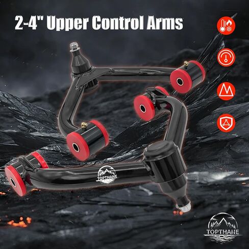 Front Upper Control Arms for 2005-2010 Jeep Grand Cherokee (WK)＆Commander (XK),1-4" Lift Tubular Adjustable Suspension Control Arm with Ball Joints in Saudi Arabia
