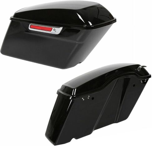 for 95-97,for Bones 08-11,for 90-13,for Lo 10-13,for Heritage 86-13,for 99-09 Heritage Hard Saddlebags Saddle Bags w/Conversion Brackets in Saudi Arabia