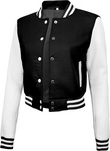 سترة Decrum Softshell Varsity Bomber للسيدات - سترات منفوخة خفيفة الوزن للنساء | [40185174] أرجواني وأبيض CRP، L in Kuwait