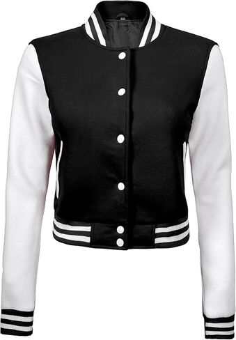 سترة Decrum Softshell Varsity Bomber للسيدات - سترات منفوخة خفيفة الوزن للنساء | [40185174] أرجواني وأبيض CRP، L in Kuwait