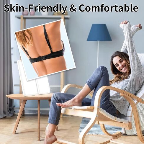 12 PCS Bra Extenders 2 Hooks, Bra Strap Extender, 2 Hook Bra Extenders for Women Elastic Extension Strap Plus Size in Kuwait
