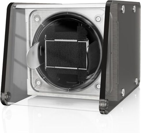 Watch Winder for Automatic Watches - Watch Winder Box with Quiet Motor 4 Rotation Mode Setting in Kuwait