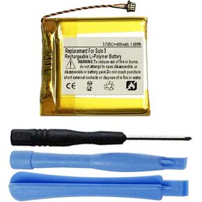 400mAh Battery Replacement Compatible with Beats by Dr. Dre Solo 3 Solo3 Wireless Headphones AEC353535