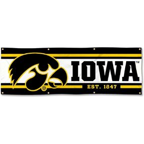 Hawkeyes Large 2x6 Foot Banner