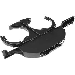 A-Premium Cup Holder Compatible with BMW E39 Series 525i 2001-2003, 528i 1997-2000, 530i 2001-2003, 540i 1997-2003, M5 2000-2003, Center Console, Black, Replace# 51168190205