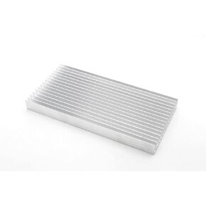 200 x 100 x 18mm Aluminum Heatsink for CPU/Multimedia Devices, 7.87 x 3.94 x 0.709 inch Heat