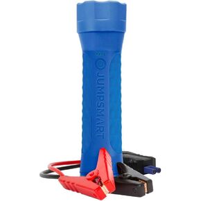 JumpSmart - 10-in-1 Portable Vehicle Jump Starter, Flashlight, Power Bank & More (Blue)