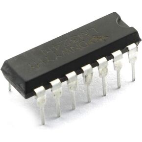 LM324N 10PCS LM324 DIP14 Quad Op-Amp Quadruple Operational Amplifier