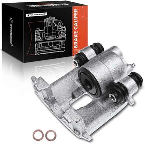 A-Premium Disc Brake Caliper Assembly Without Bracket Compatible with Select Dodge and Chrysler Models - Dynasty, Intrepid, Dynasty, 300M, Cirrus, Concorde, Imperial - Rear Passenger and Driver