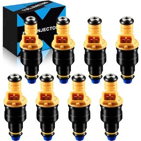 Fuel Injectors 0280150943 F150 F250 F350 E150 5.0L 4.6L 5.4L 5.8L Expedition Excursion Crown Victoria Bronco For:-Mustang For:-Lincoln Navigator Town Car 89-05 (8pcs)