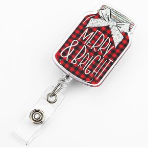 Cute Badge Reels Badge Holder Retractable Clip for Nurse Nursing Name Tag Card,Funny Be Kind Hands Student Teacher Doctor RN LPN Medical Assistant Work Office Alligator Clip