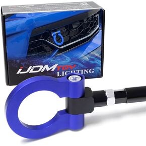 iJDMTOY Track Racing Style Tow Hook Ring Compatible With 2016-up Gen6 Chevy Camaro (Pre-LCI)