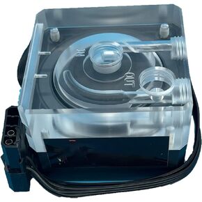 CPU Water Cooler Pump,Pump for PC Water Cooling Systems-Support PWM -500L/H-G1/4 Threaded Hole