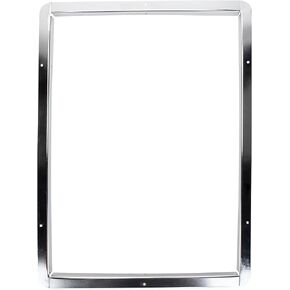 Camco Recess Mounting Kit for Olympian Wave 6 Heaters | Mounts Vertically or Horizontally | Chrome (57692)