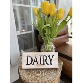 Pantry Whitewashed Wood Wall Sign, Rustic Farmhouse Wall Hanging Decor, 15.75 x 1 x 4.5 Inches