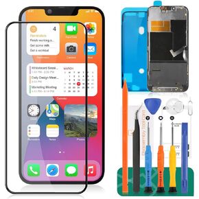 TFT for iPhone 13 Pro Screen Replacement LCD for iPhone 13 Pro Display Replacement A2483 for iPhone 13 Pro Digitizer Touch Screen Assembly Repair Kits A2638 A2636 A2639 A2640 (Original Size)