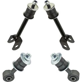 TRQ Front Rear Suspension Stabilizer Sway Bar End Link LH RH Set 4pc Compatible with LX470