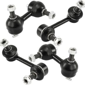 4pc Front Rear Sway Bar Link, Suspension Stabilizer Bar Link for Civic 2006-2011, Replace for K750125 K750126 K80768 K80769