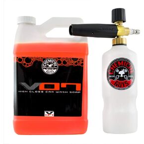 Chemical Guys EQP318 Torq Professional Foam Cannon and Hybrid V7 Auto Wash, 1 Gal, 128 fl. oz