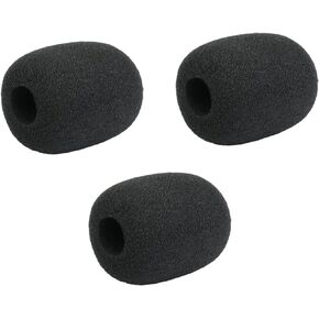 Pop Filter Replacement for SteelSeries Arctis 1/3 /5/7 /7X/ 7P/ 9X Pro Gaming Headset Mic Foam Cover (3 Pack)