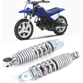 Motorcycle Rear Damper, 2pcs 12mm/0.5in Rear Shocks Absorbers Suspensions Bumper Springs Fit for YMH Y-Zinger PW50
