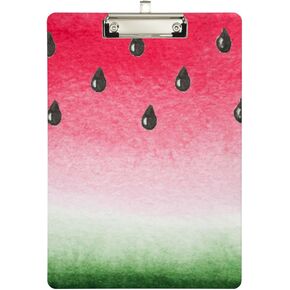 Vintage Sunflower and Butterfly Clipboard, Acrylic Clipboards with Metal Clip Standard A4 Size 12.5" x 9" Clipboards for Nurses Students Teachers Women Man Classroom Office