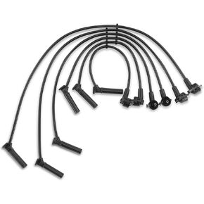 A-Premium Ignition Spark Plug Wires Set of 6 Compatible with Ford Explorer 1997-2000, Explorer Sport 2001, Explorer Sport Trac 2001 & Mercury Mountaineer 1998-2001, V6 4.0L