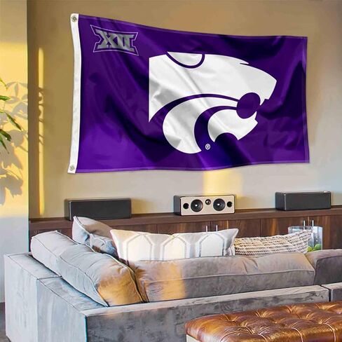 Kansas State Wildcats Big 12 3x5 Flag in Saudi Arabia