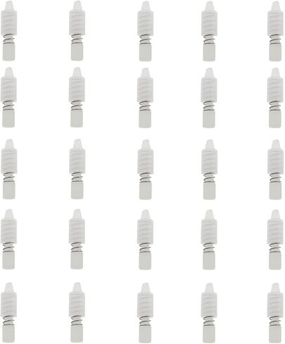 غرفة التبريد المبردة جبل دبوس RLECS 25pcs PC غرفة التبريد مروحة التبريد الربيع برشام السحابة دفع دبوس تصاعد المسمار للكمبيوتر GPU VGA بطاقة Northbridge شرائح مروحة التبريد تبريد غرفة التبريد، أبيض in Saudi Arabia