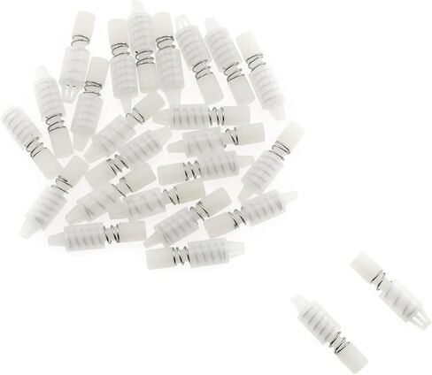 غرفة التبريد المبردة جبل دبوس RLECS 25pcs PC غرفة التبريد مروحة التبريد الربيع برشام السحابة دفع دبوس تصاعد المسمار للكمبيوتر GPU VGA بطاقة Northbridge شرائح مروحة التبريد تبريد غرفة التبريد، أبيض in Saudi Arabia