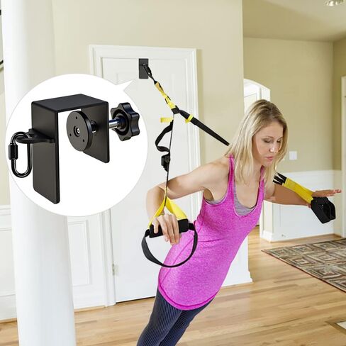 SELEWARE Door Anchor for resistance bands Home Gym Workout Door Mount Attachment for Body Weight Straps, Strength Training, Physical Therapy Exercise in Saudi Arabia