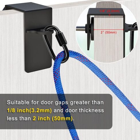 SELEWARE Door Anchor for resistance bands Home Gym Workout Door Mount Attachment for Body Weight Straps, Strength Training, Physical Therapy Exercise in Saudi Arabia
