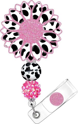 Plifal Badge Reel Holder Retractable with ID Clip for Nurse Nursing Name Tag Card Cute Funny Accessories with Alligator Clip Medical Assistant Office Student Work Hospital in Kuwait