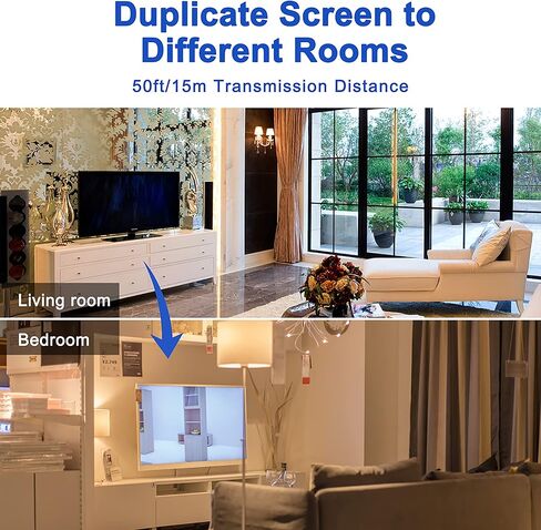 مقسم HDMI 1 في 2 مخرج، دع منفذ HDMI واحد يخصص منفذي HDMI مقسم الصوت والفيديو عالي الدقة، LED، LCD، تلفزيون، يدعم اثنين من نفس التلفزيون في نفس الوقت in Kuwait