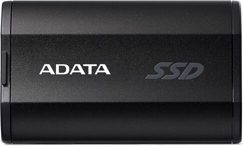 ADATA SD810 4 تيرابايت IP68 مقاومة للماء حتى 2000 ميجابايت/ثانية USB 3.2 Gen 2 USB-C محرك أقراص الحالة الصلبة الخارجي - أسود لهاتف iPhone 15Pro/Max، Android (SD810-4000G-CBK) in Kuwait